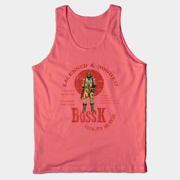 Bossk Security Services distressed Tank Top by MonkeyKing